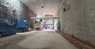 excavación del túnel entre las estaciones de Xàtiva y Alicante