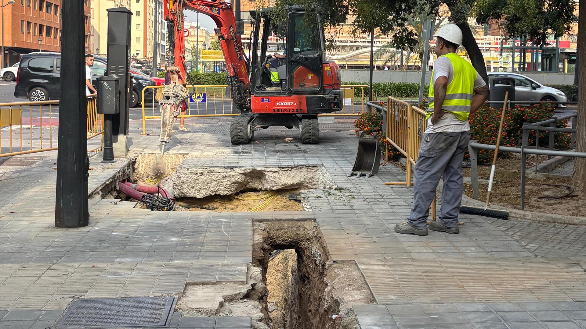 evitar las cicatrices en el suelo de la ciudad