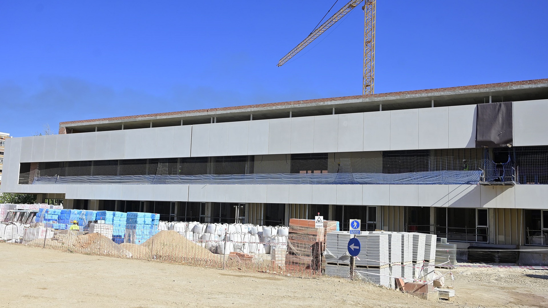 obras del Colegio Santo Ángel