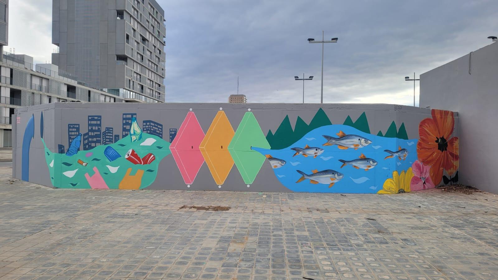 valència-convierte-muro-de-infraestructuras-saneamiento-en-arte-urbano