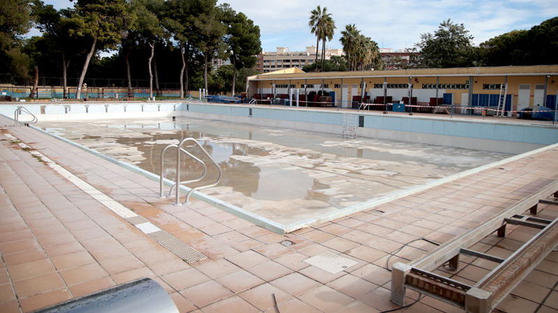piscinas del Parque del Oeste