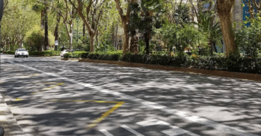 renovación del pavimento de la Gran Vía Marqués del Turia